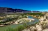 Rio Grande Flusskarte Symbol Image